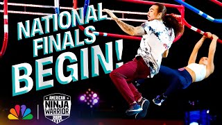 Can't-Miss Races from Week 1 of the National Finals | American Ninja Warrior | NBC