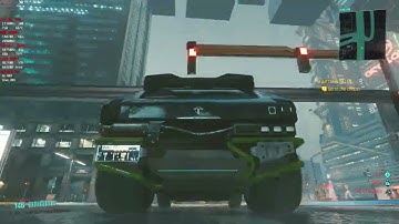 Cyberpunk 2077 Mod Showcase - Psycho Draw Distance - DistanceBoost 100