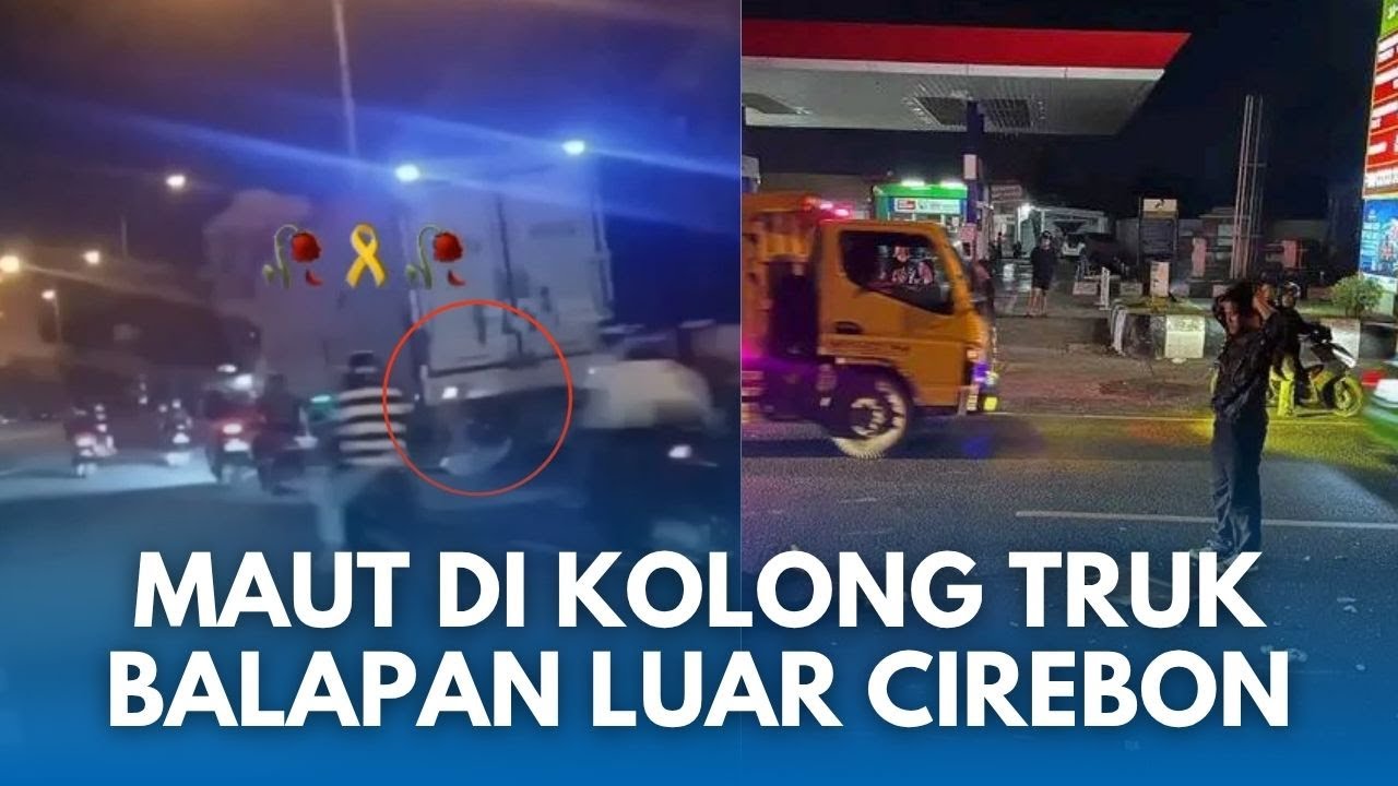 Malam Mencekam Cirebon Balapan Liar Berujung Kecelaakaan Maut, Restu Tabrak Truk Kecepatan Tinggi