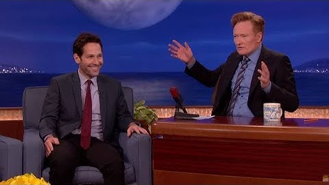 Paul Rudd Trolls Conan for 15 years