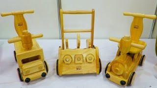 木's　カタカタ押車　 Wooden toys Catch me