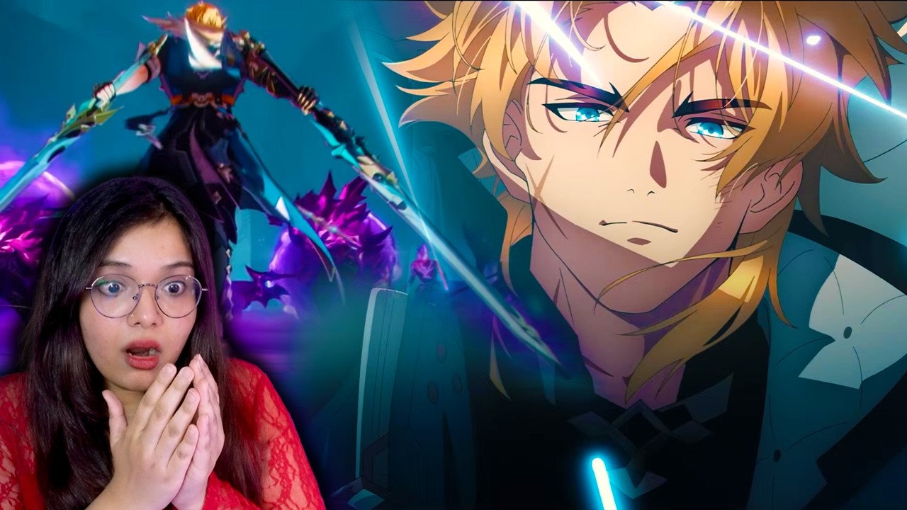 ANIMATED SHORT for VARKA??? Genshin Impact Version "Luna V" Special Program REACTION