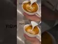 Latte Art Posture: Firm Grip VS Loose Grip #shorts #latteart #tutorial