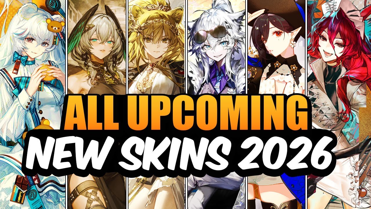 All Upcoming Arknights Skins (Updated) – Full Showcase!