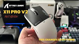 ATTACK SHARK X11 PRO V2 Review | Wireless Gaming Mouse With a Smart Charging Dock screenshot 4
