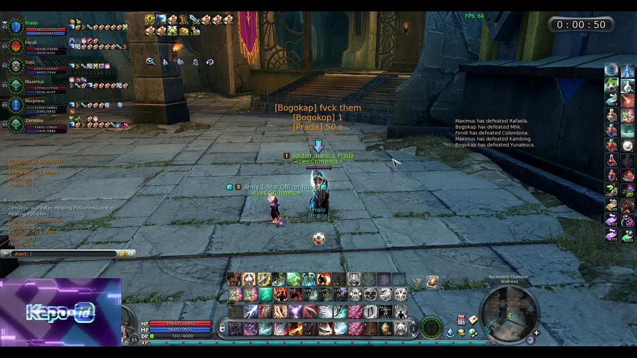 AION SEA !!! WHEN U GET NERF BY GM