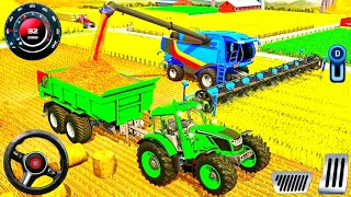 Modern Tractor Farming Driving Simulator 3D - New Tractor Games - Android Gameplay 🚜🌾 screenshot 4