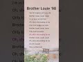 Brother Louie 98 Modern Talking Lyrics
