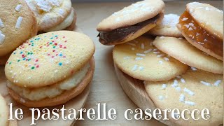 Pastarelle Caserecce Con Crema Pasticcera Nutella O Marmellata
