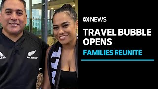 Australia-New Zealand familes reunite after COVID border closures | ABC News