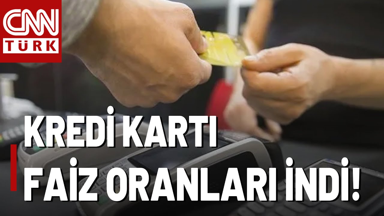 Kredi Kartı Faizleri Düştü! Kredi Kartı Faiz Oranları Ne Kadar Oldu?