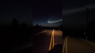 Meteorite Lights Up the Sky Before Sunrise