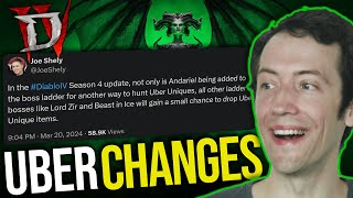 Diablo 4 - Surprise Uber Drop & Difficulty Updates