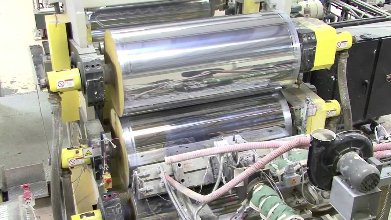 Plastic Extrusion Chill Rolls Cleaning with Autosol YouTube