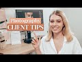 Things You SHOULD Do When Booking a Photography Client