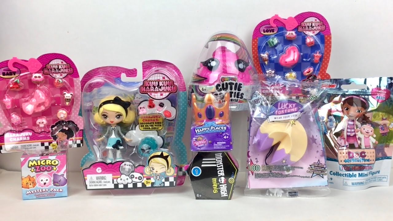 Cutie Tooties Lucky Fortune Monster High Shopkins Royal Trends Harajuku