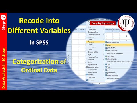 How to Recode into Different Variables in SPSS?