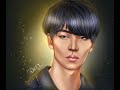 Drawing Korean actor Lee Min Ki | Procreate Speedpaint