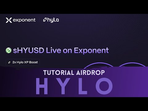 [POTENSIAL] Tutorial Airdrop HYLO (Solana) Lengkap !!