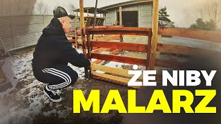  Że Niby Malarz Dokończyłem Płot Zima Wróciła Moje Mini Zoo Odc 170