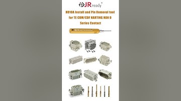 HD10A Install and Pin Removal tool for TE CDM/CDF HARTING HAN D Series Contact  #connectors