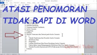 How to Fix Untidy Numbering in Word How to Fix Untidy Numbering in Word