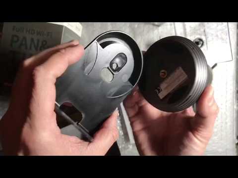 Samsung SmartCam Pan/Tilt SNH-V6410PN Unboxing