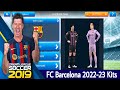 Kit Barcelona 2022 Dream League Soccer 2019