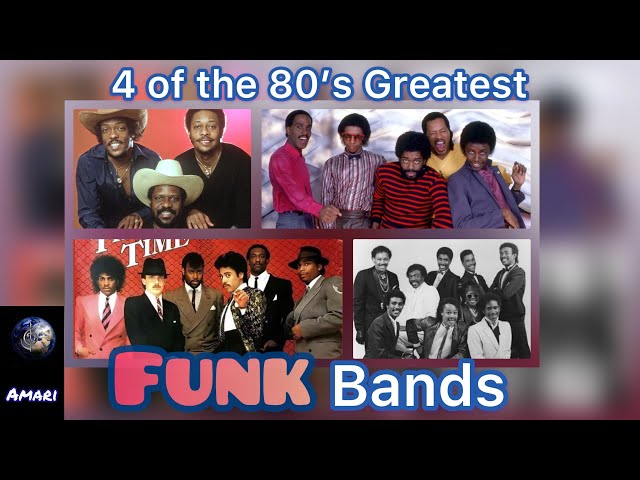 4 of the 80's Greatest FUNK Bands - YouTube