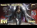 【JPサーバー/M1】SHG Evi スウェイン(Swain) VS ヨリック(Yorick) TOP - Patch25.21 JP Ranked【LoL】