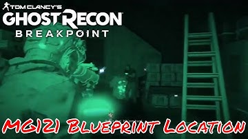 Ghost Recon Breakpoint | MG121 Blueprint Location