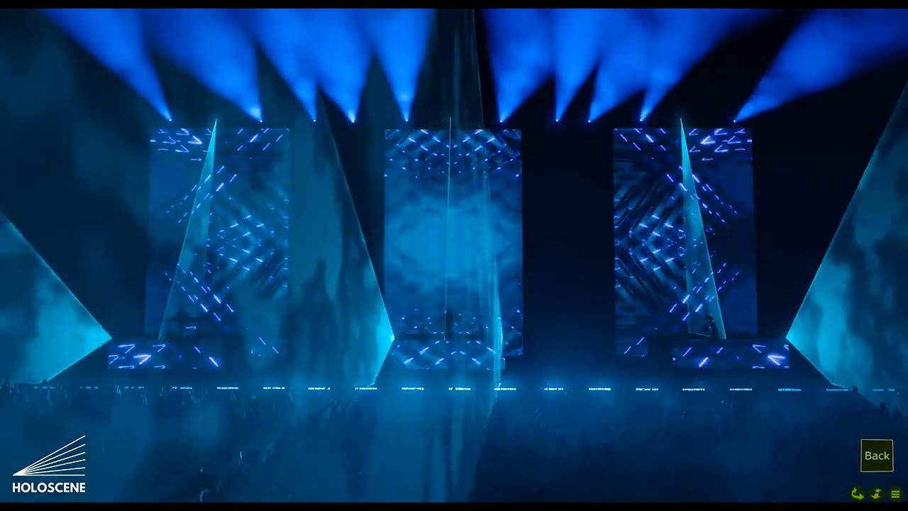 Lighting design and show 3D visualization