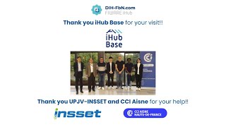 iHub Base from Tokyo visits DIH FbN in France