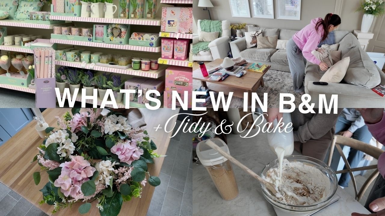 Новинки B&M весна 2026, «Убирайся и пеки со мной», а также идеи подарков на день рождения для 7-л...