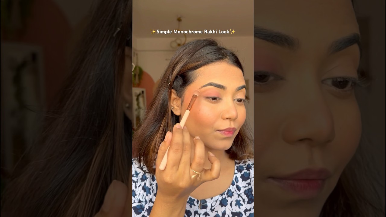 Simple Rakhi Makeup Tutorial 