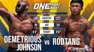LEGEND VS. LEGEND 😱 Mixed Rules SUPER-FIGHT | Johnson vs. Rodtang screenshot 4