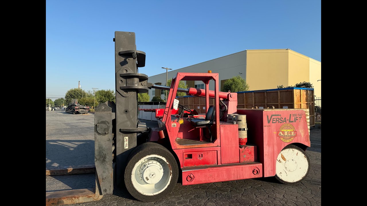 LOT 127 VERSA LIFT 100 140 FORKLIFT MODEL 85115 140 000 LB CAPACITY lot-127-versa-lift-100-140-forklift-model-85115-140-000-lb-capacity