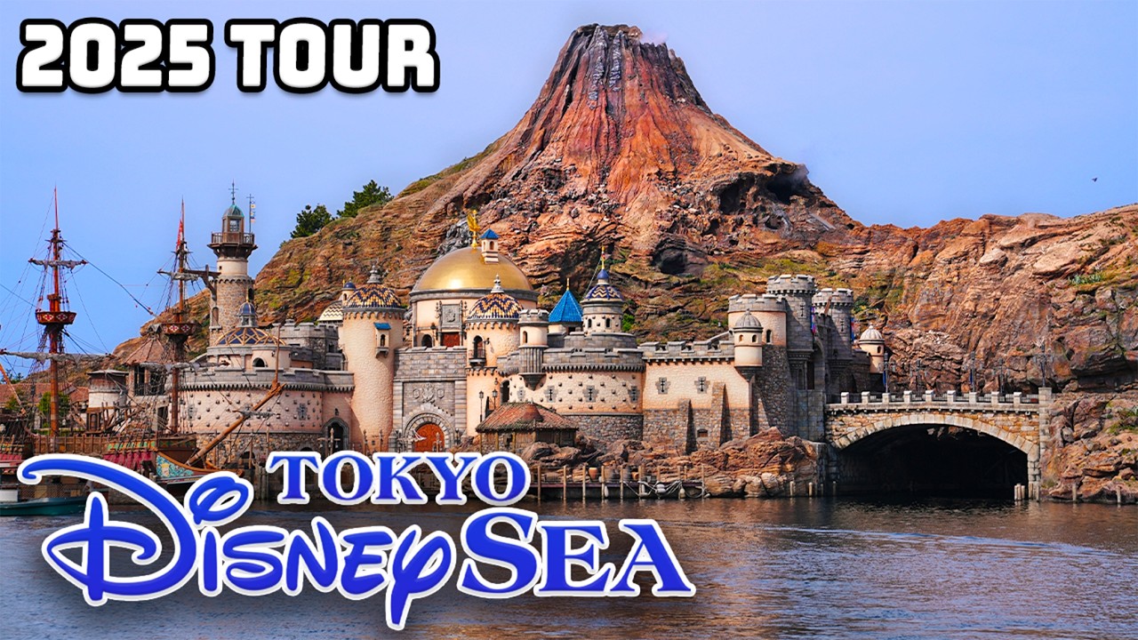 Tokyo DisneySea 2025 - Complete Walkthrough [4K POV]