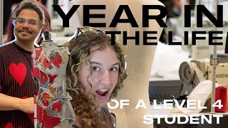 A YEAR IN THE LIFE OF A LEVEL 4 FASHION STUDENT IN LONDON!