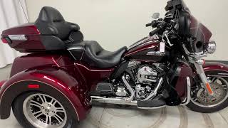 (49869) Used 2015 Harley Davidson Tri Glide Ultra Classic (FLHTCUTG) Trike for sale near Akron, OH.