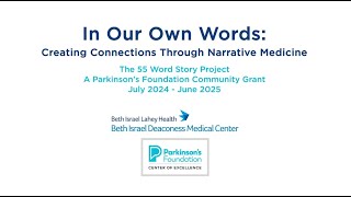 In Our Own Words: Creating Connections Through Narrative Medicine
