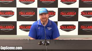NASCAR at Talladega Superspeedway, April 2024: Chris Buescher pre-race