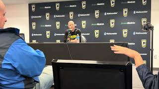 Columbus Crew's Henrik Rydstrom on the 4-1 win over One Knoxville SC, Hugo Picard and more