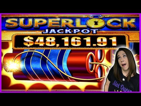 NEW SUPERLOCK JACKPOT ‼️ 💥THIS MACHINE WAS CRAZY HOT 💥