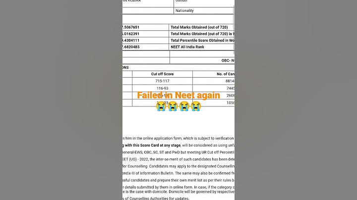 Neet 2022 result reaction failed in neet 😭😭#yakeen batch 2.0 #physicswallah