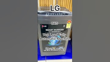 Lg 8Kg top load Fully Automatic Washing Machine 2025 | Lg 8Kg 5 Star T80AJMB1Z 2025 Model