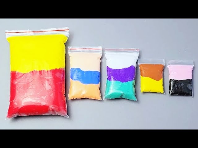 ASMR Clay Unboxing | 🌈From Tiny to Giant – Super Satisfying Sounds (3:16 Minutes)