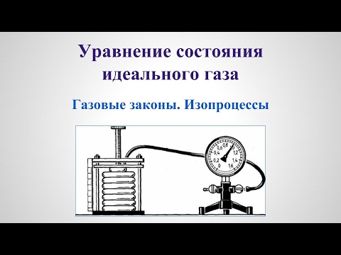 Термодинамика -  Изопроцессы идеального газа v1