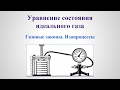 Термодинамика -  Изопроцессы идеального газа v1