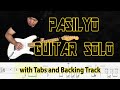 Sunkissed Lola PASILYO Guitar Solo with Tabs and Backing Track by Alvin De Leon